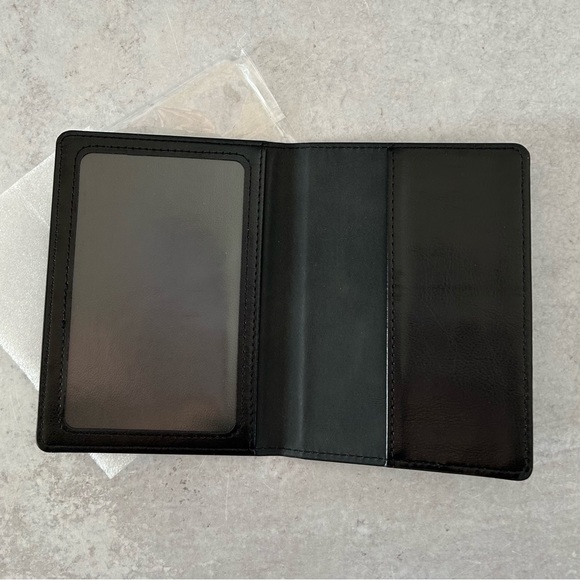 United States Passport Cover & Luggage Tag Set, Black NWT - Picture 2 of 4